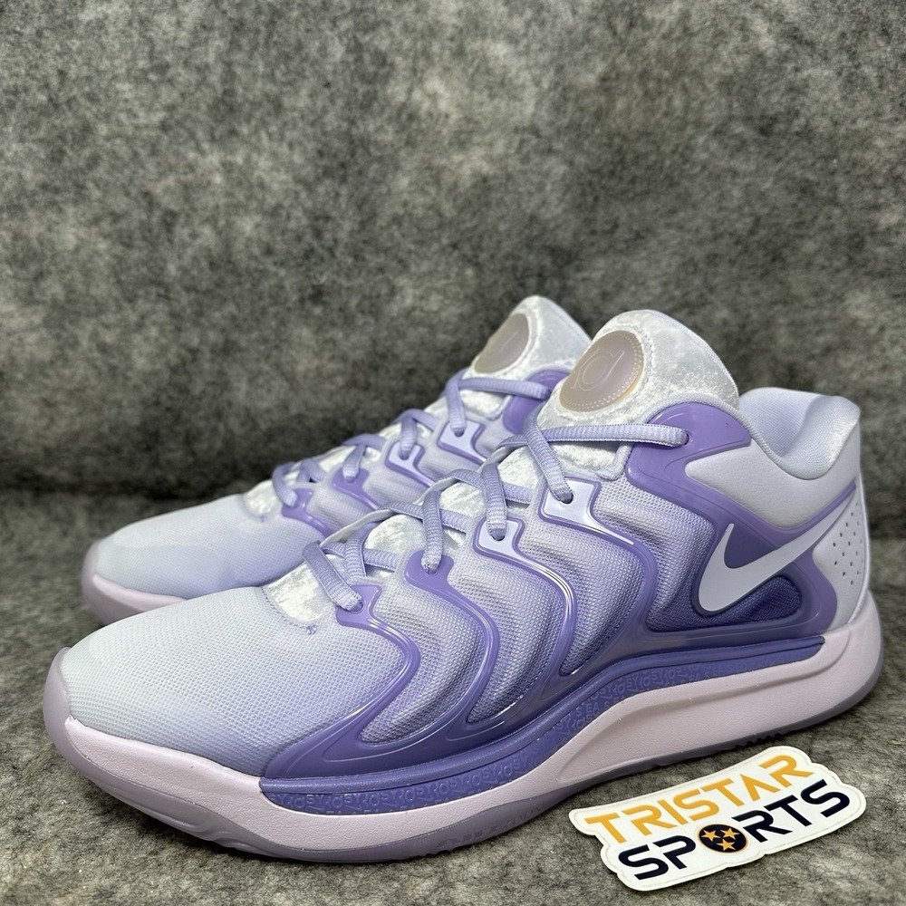 Nike KD 17 B.A.D Basketball Shoes Mens Sz 13 Dusty Amethyst Purple FJ9487-500